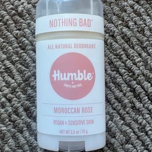 Hard to find humble natural deodorant. Gentle on sensitive skin